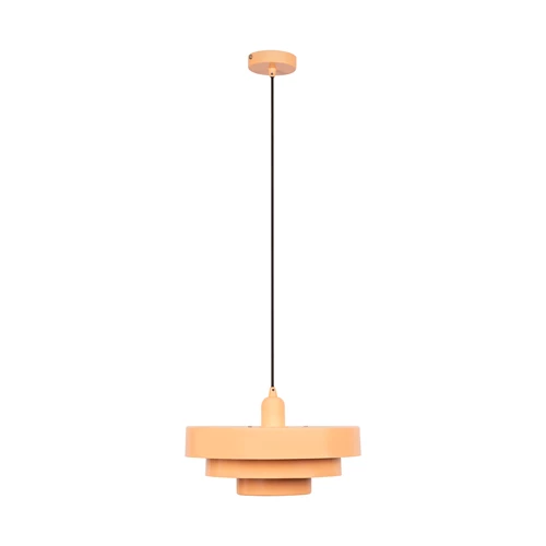 Lucide RUNA - Hanglamp - Ø 35 cm - 1xE27 - Roze | Essential - uitgezet